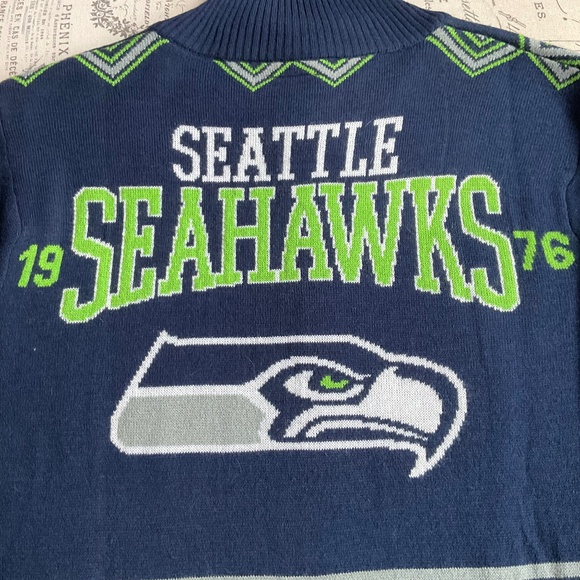 Seahawks Cardigan Sweater - Picture 5 of 6